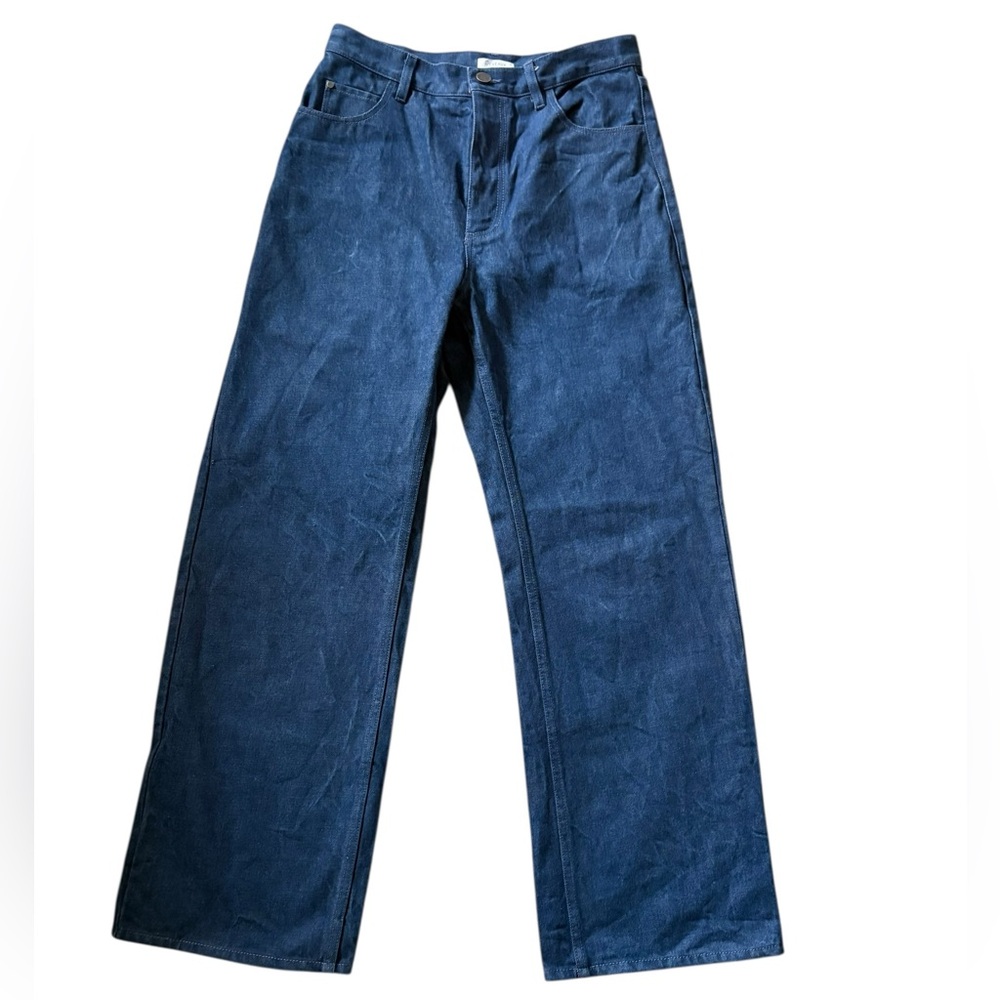 Deveaux New York High Waisted Wide Leg Jeans Made in USA Size 10